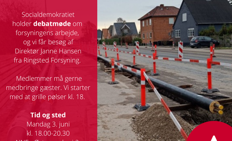 ÆNDRING af lokation: Debatmøde om Ringsted Forsynings arbejde
