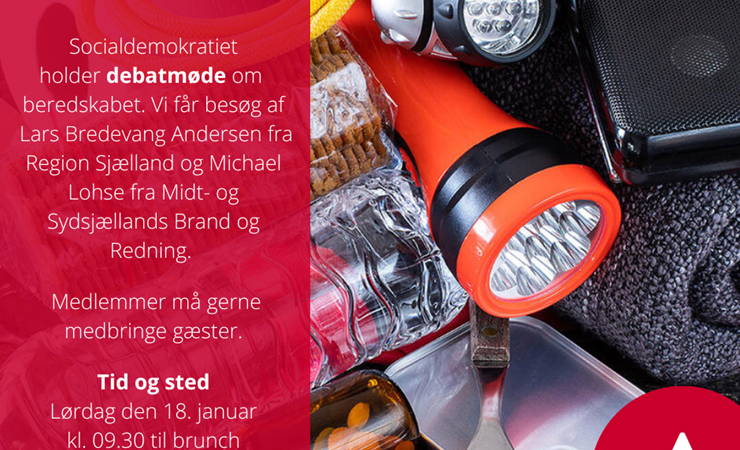 Debatmøde om beredskabet